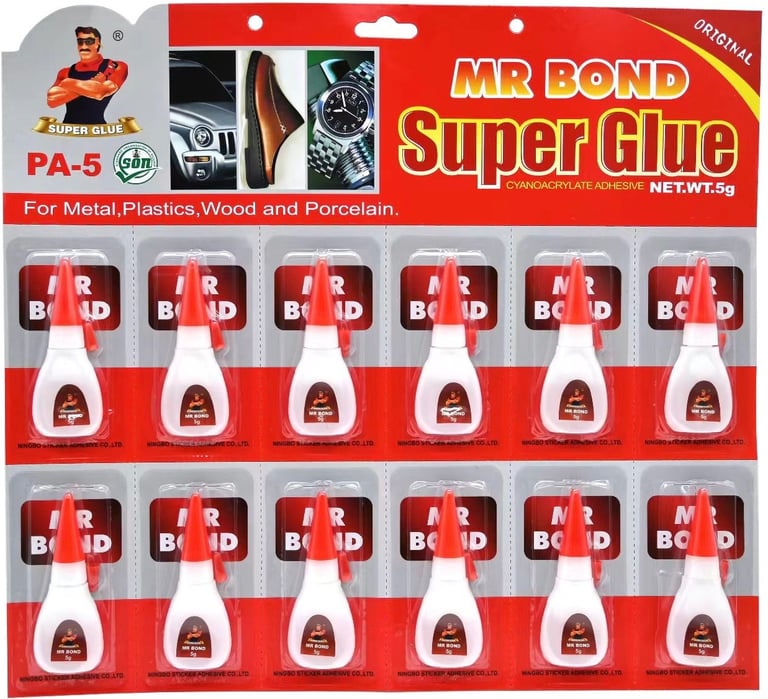 Mr. Bond super glue