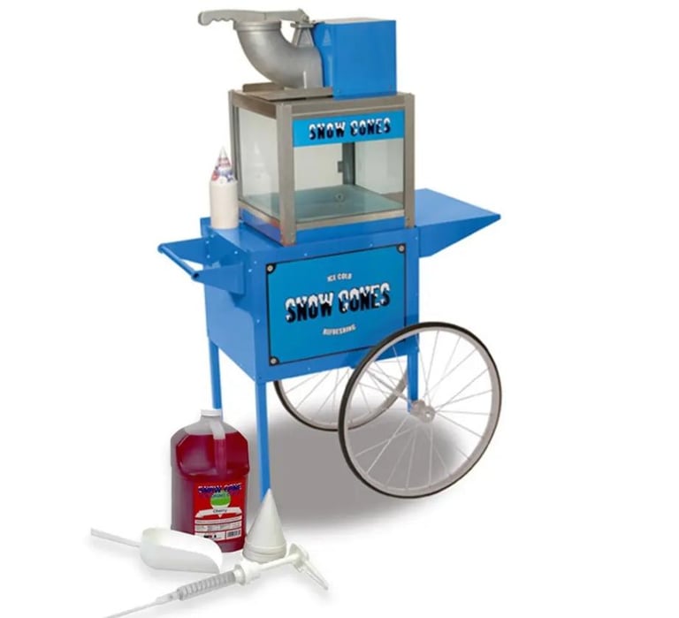 snow cone machine rental