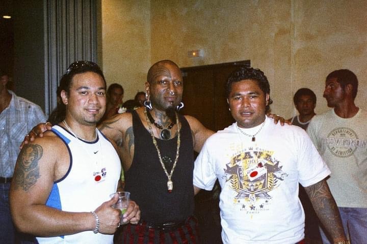 Tongan Tattoo artist Carl Cocker, Zulu Tattoo, Samoan tatau master Peter Suluape, Tahiti Tattoo2006 