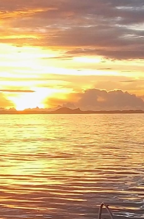 Sunrise in Palau