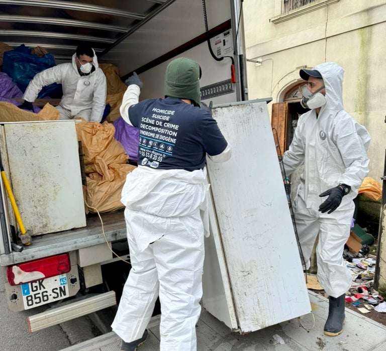 Désinfection de logement insalubre