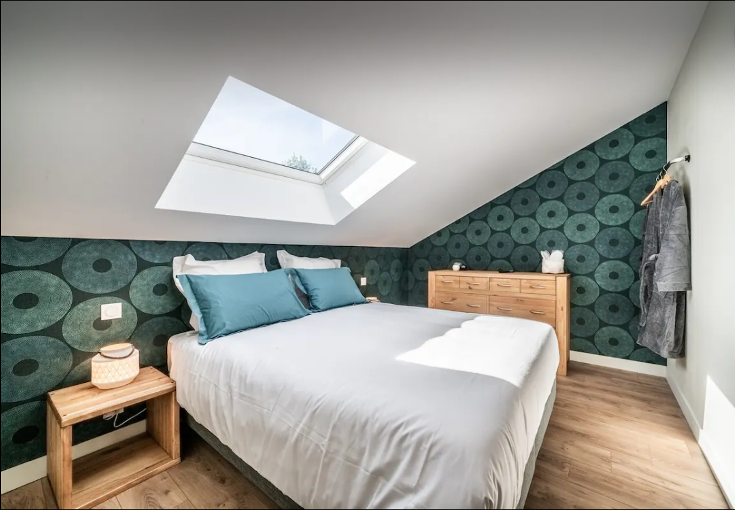 chambre du gîte bois joli