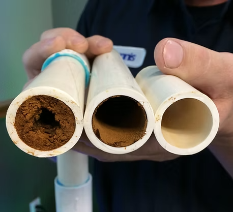 Waste Water Treatment pipes in Akron