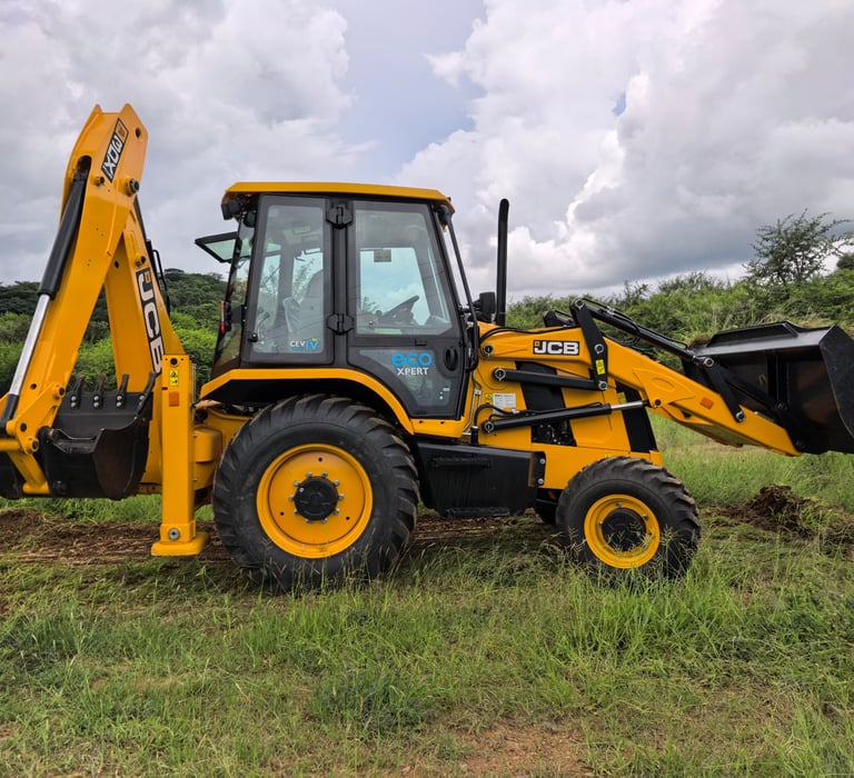 Elegance Mining and Construction Services- JCB working