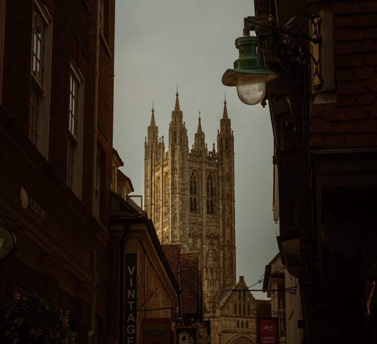 photo urbain cathédrale ruelle 