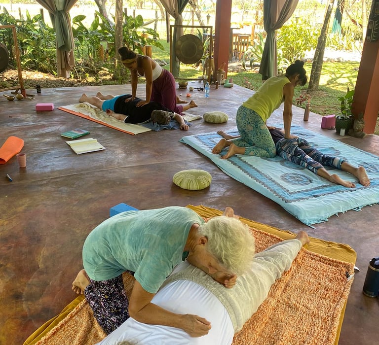 Taller de shiatsu zen en Las Lajas, Chiriquí, Panamá