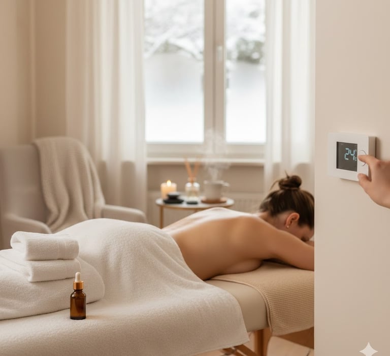 Image of preparing for mobile massage - Mobile Wellness Clinic