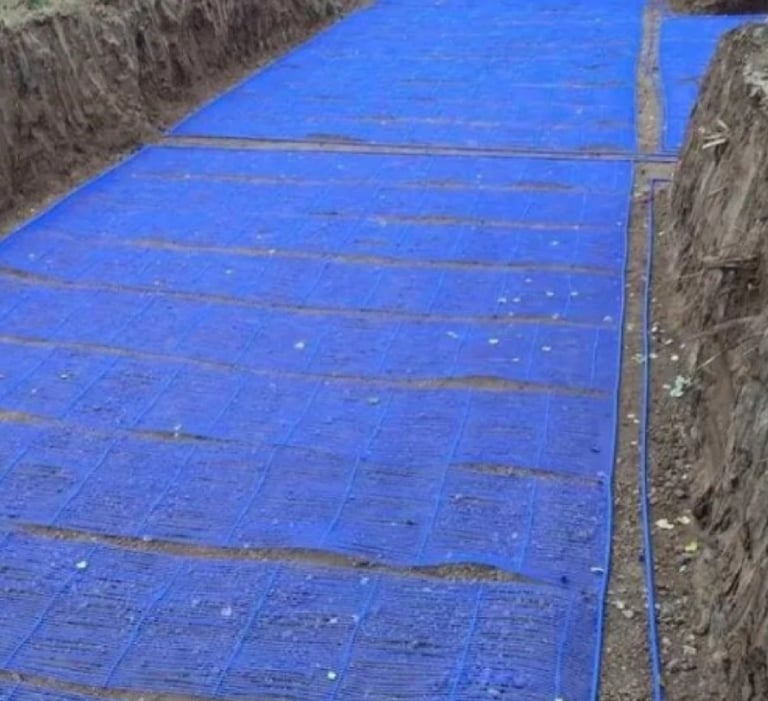 capillary mat geothermal heat exchanger