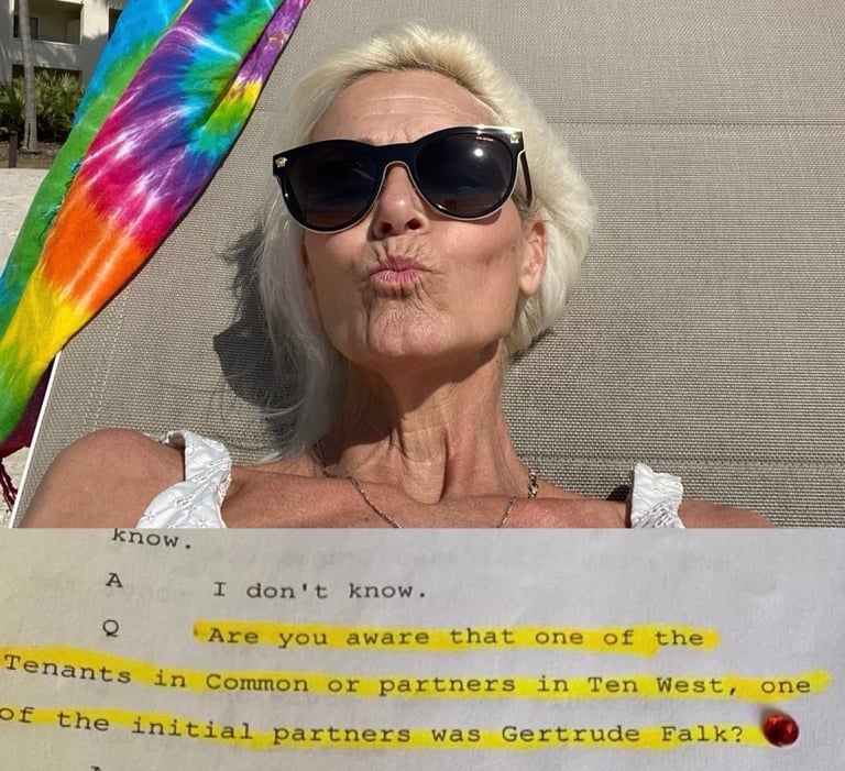 Michael Falk doesn't want Shannon Falk asking questions