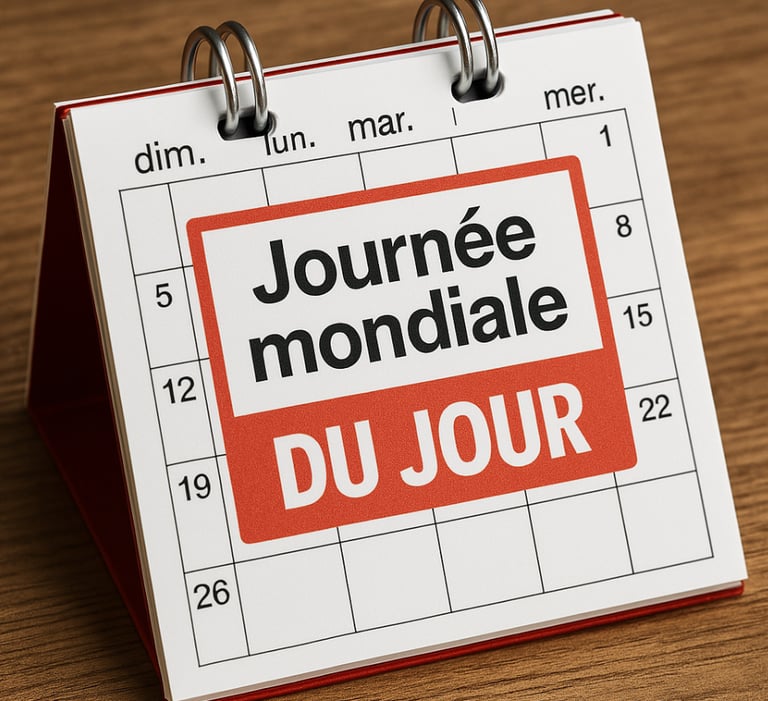 Journée mondiale du jour