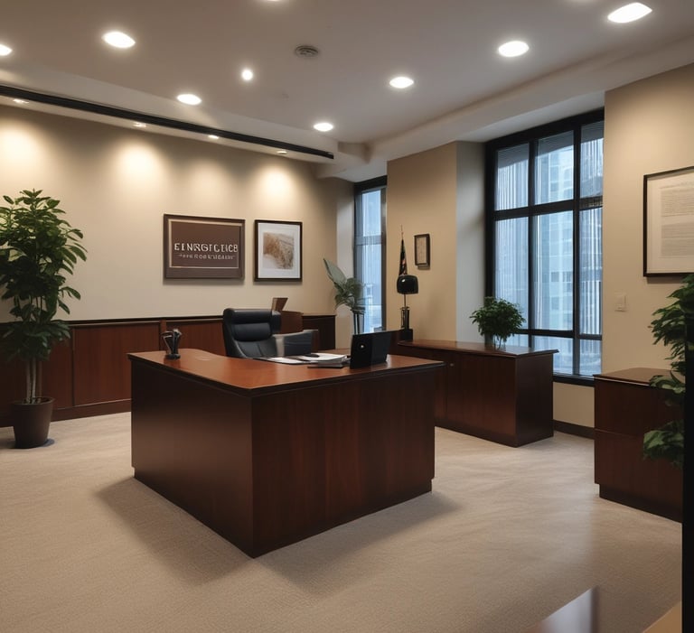 turned off laptop computer on top of brown wooden table