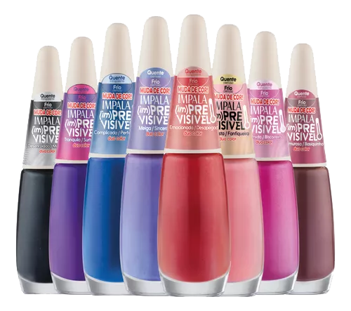 kit de 8 esmaltes Impala