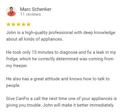 Review from customer