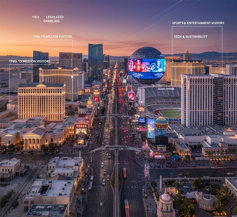 a cityscape of a city with a large screen tv