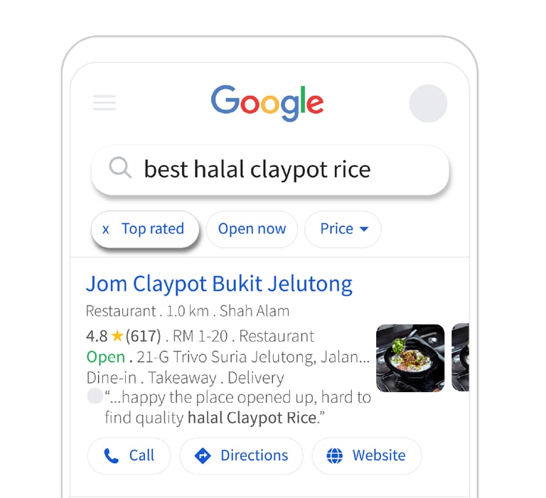 best halal claypot rice