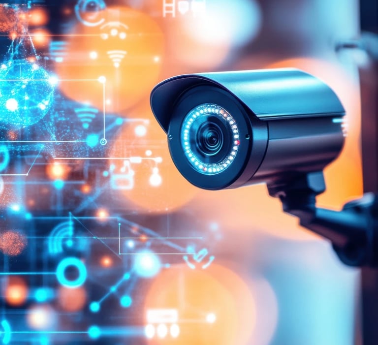 AI cameras use advanced algorithms to detect unusual activities