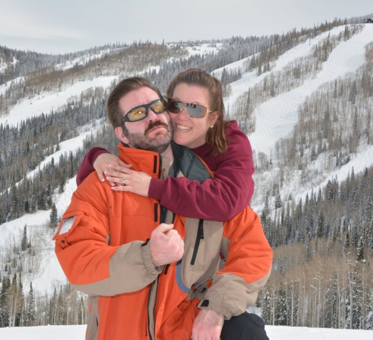 Image of Midnight Modesto and his wife.