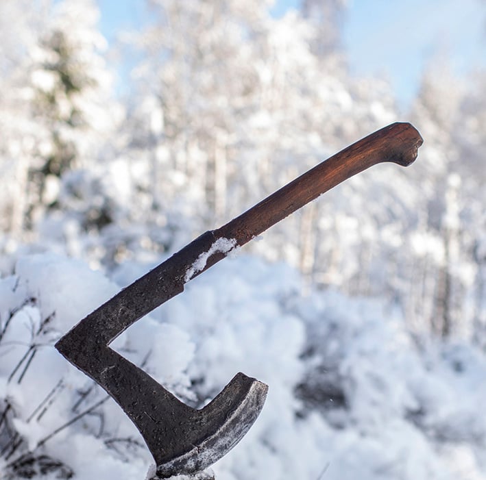 Finnish vintage axes, Finnish axes, kirves, FVA, Scandinavian axe, hewing axe