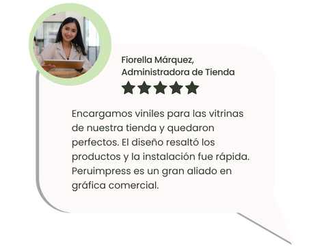 Productora de eventos recomienda impresión en vinil decorativo con Peruimpress en Lima