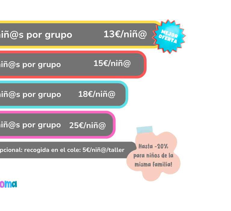 tarifa de las clases de francés de kidioma