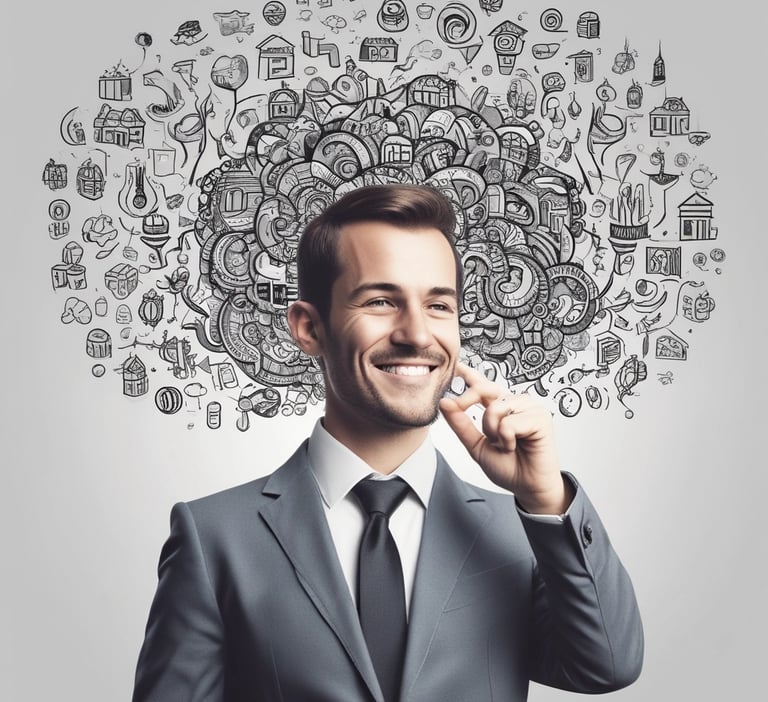An image showing a person practicing Emotional Freedom Techniques.