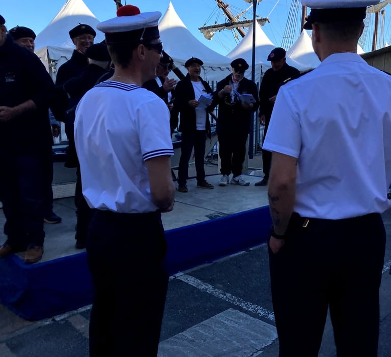 Matelots and sea shanties 