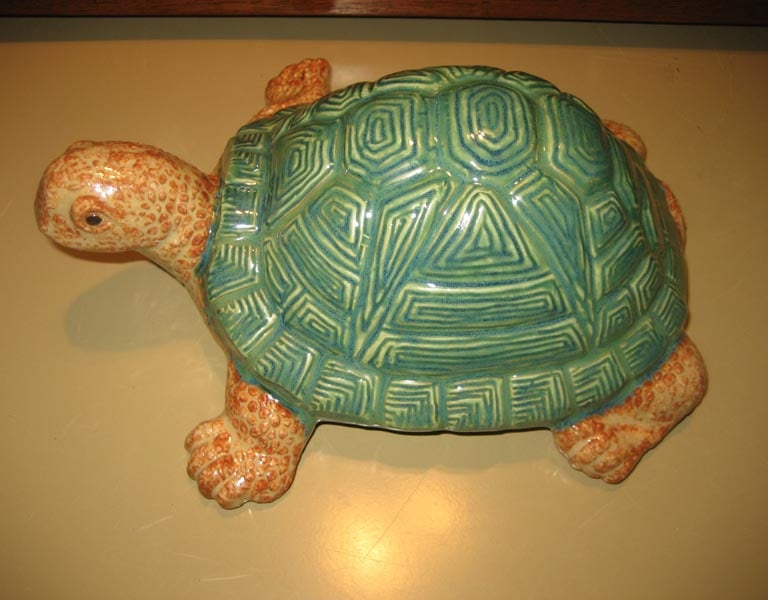 Slip Cast Turtle