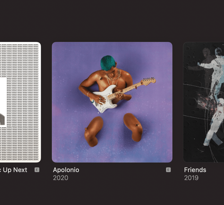 Omar Apollo albums cover art 