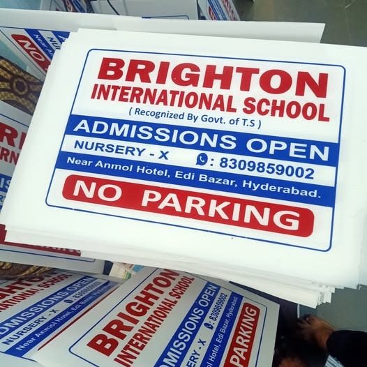 No Parking Boards Printing