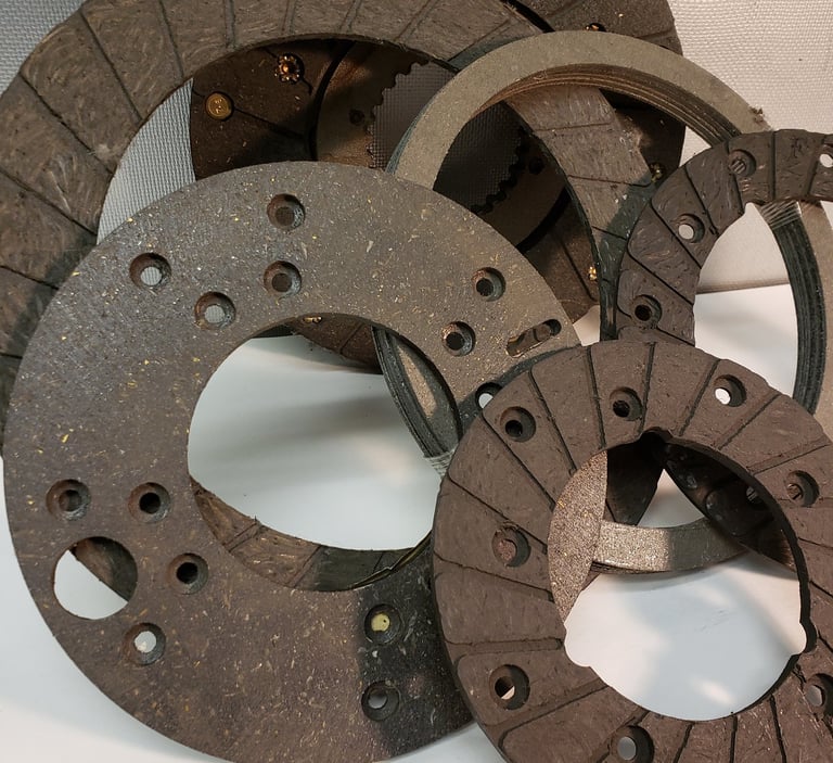 brake friction discs, rolls and sheets for industrial brakes and custom brake fabrications by the brake experts 260-426-3331