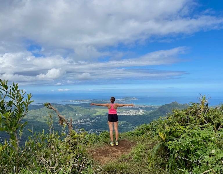 Ka'au Krater Wanderung O'ahu Hawai'i Annerschtwo
