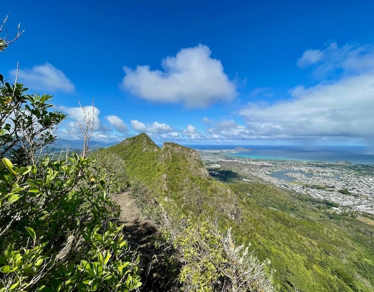 Olomana Trail Three Peaks O'ahu Hawai'i