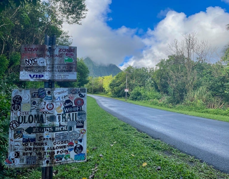 Olomana Trail O'ahu Hawai'i