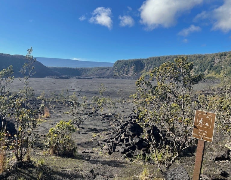 Kilauea Iki Crater Volcano National Park Hawai'i