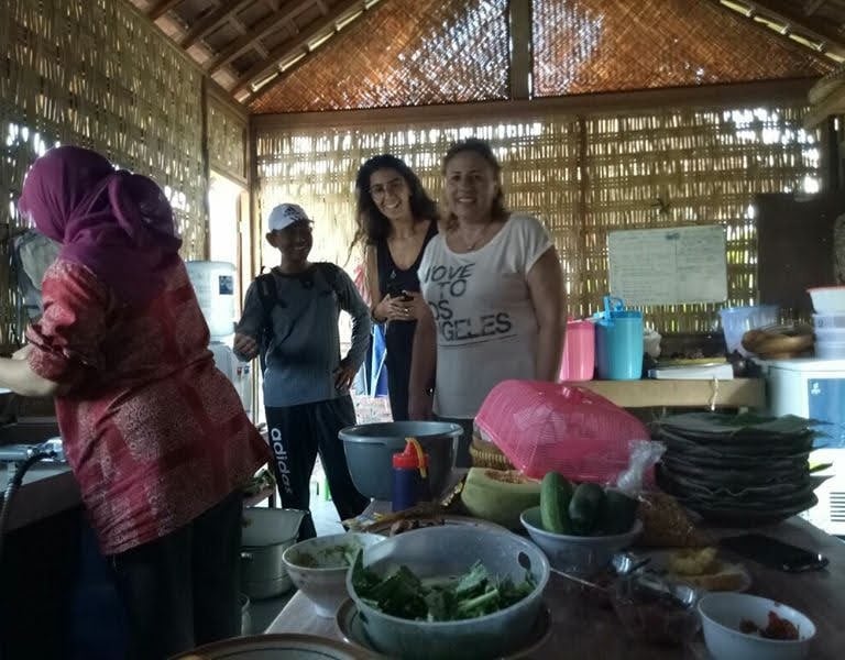 Cooking class in traditional style