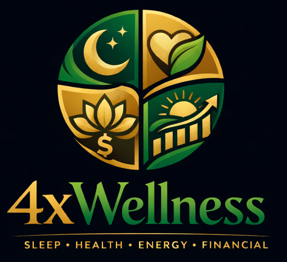4xWellness… Sleep * Health * Energy * Financial