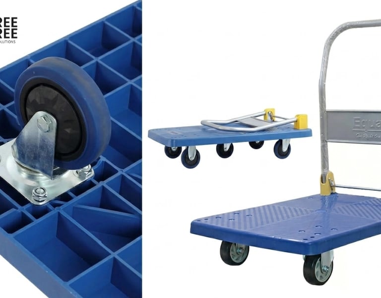 plastic platform trolleys