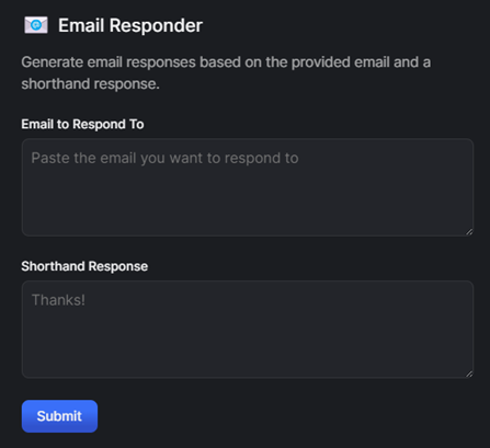 Hyperwrite AI Email Responder: Generates email responses from provided emails and brief replies.