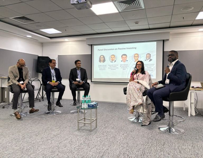 At a panel discussion conducted by FTSE Russell.