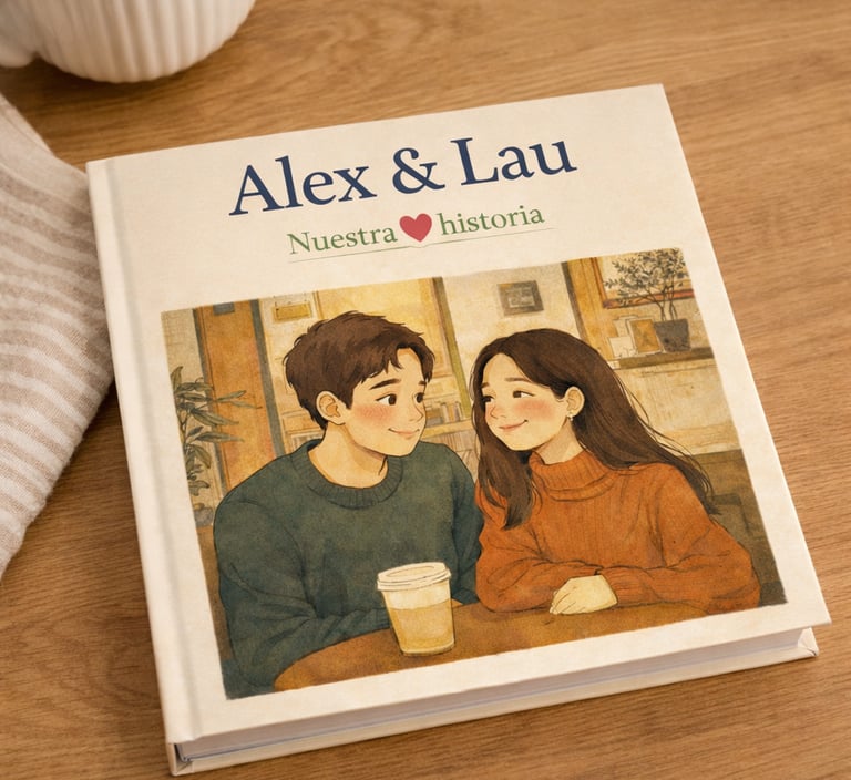 cuento personalizado parejas