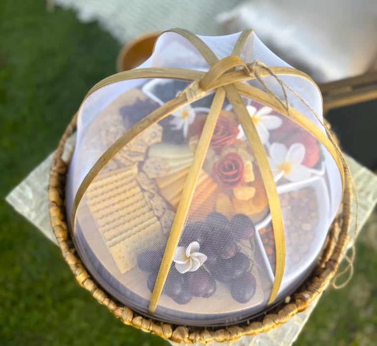 Beach picnic in Honolulu, Hawaii