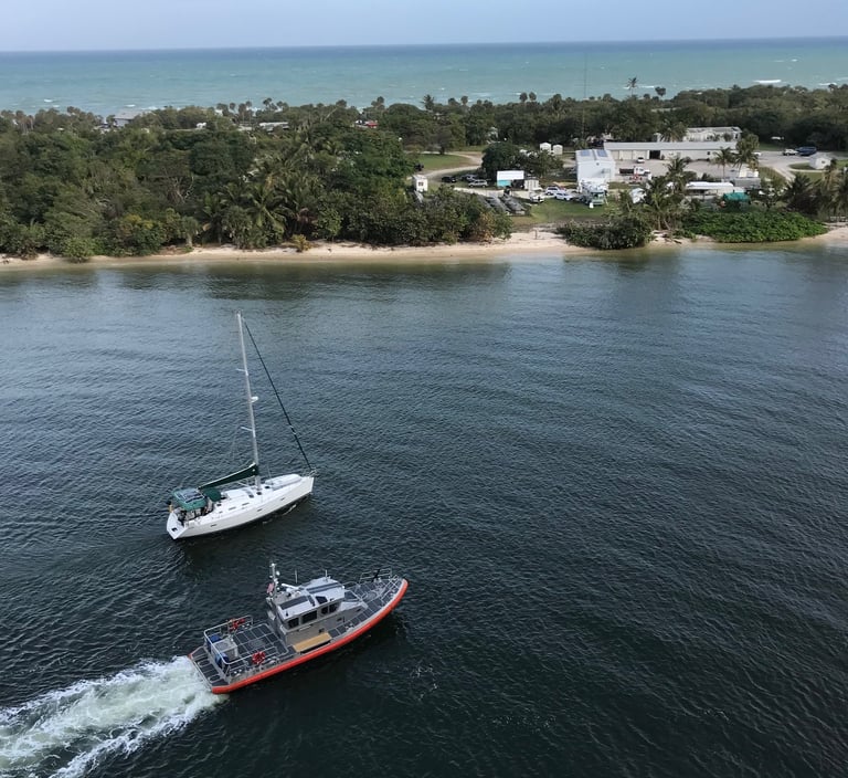 Cruising into Key West for a day