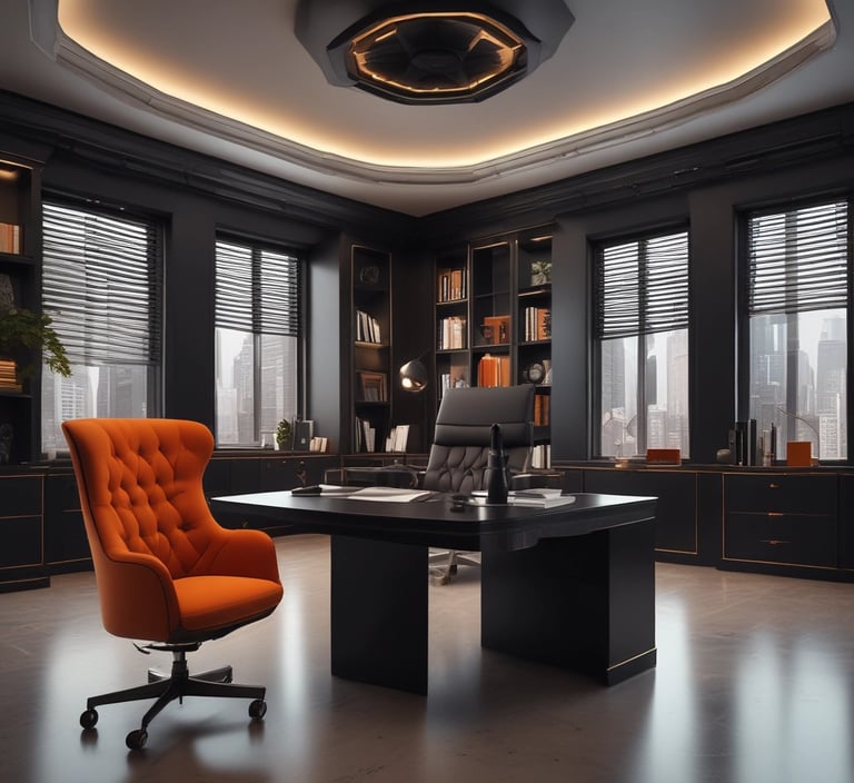 Bright living room with modern inventory