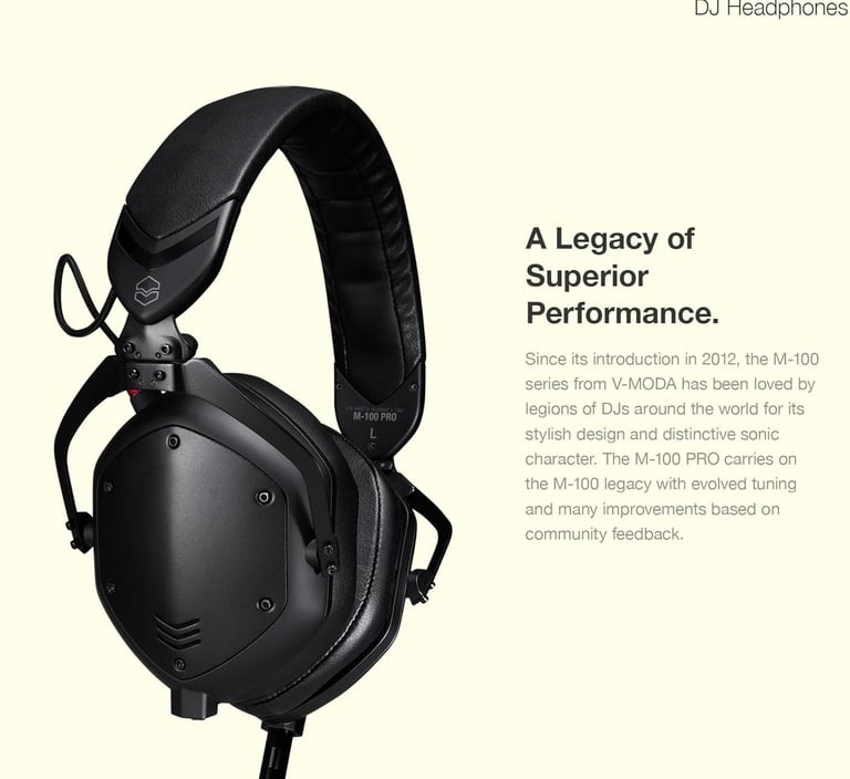 auriculares V-MODA M-100 PRO