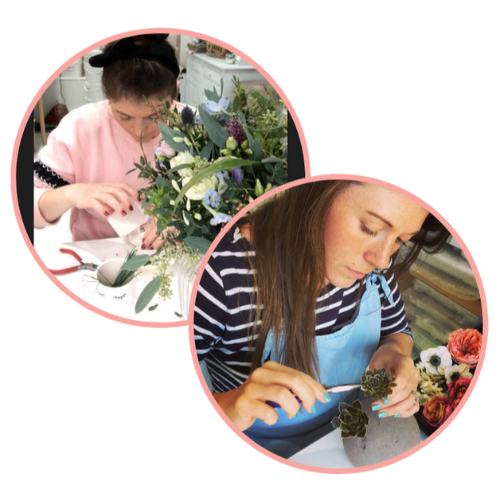 a photo of Jenny from Infinity Flowers