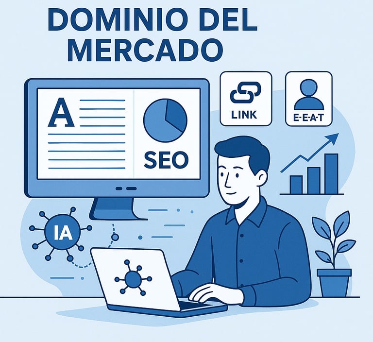Estrategia SEO avanzada y creación de contenido para liderar tu nicho online