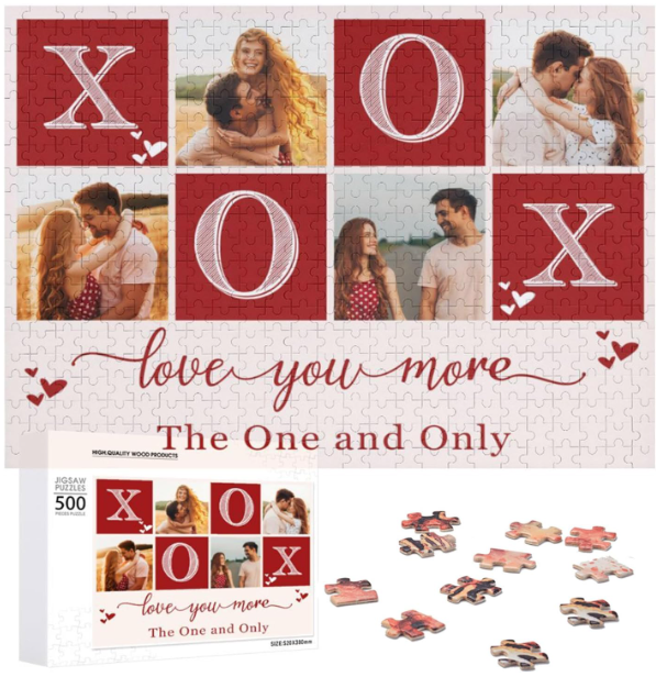 Personalized Valentines Puzzles with personal pictures