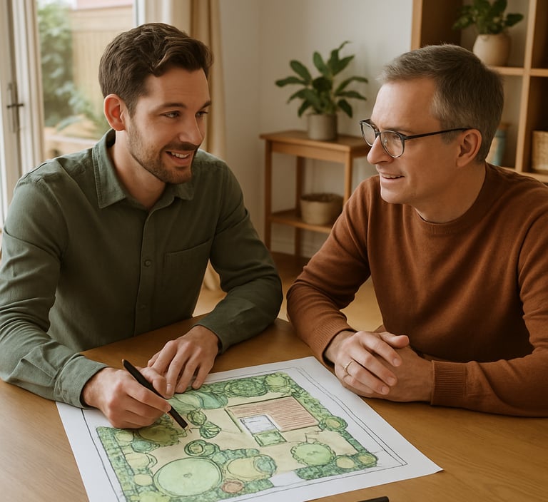 Bright living room with modern inventory