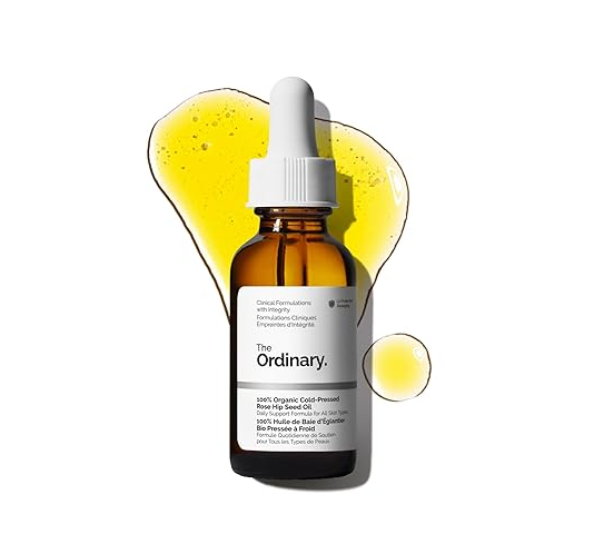 The Ordinary 100% Organic Cold-Pressed Rosehip Seed Oil.