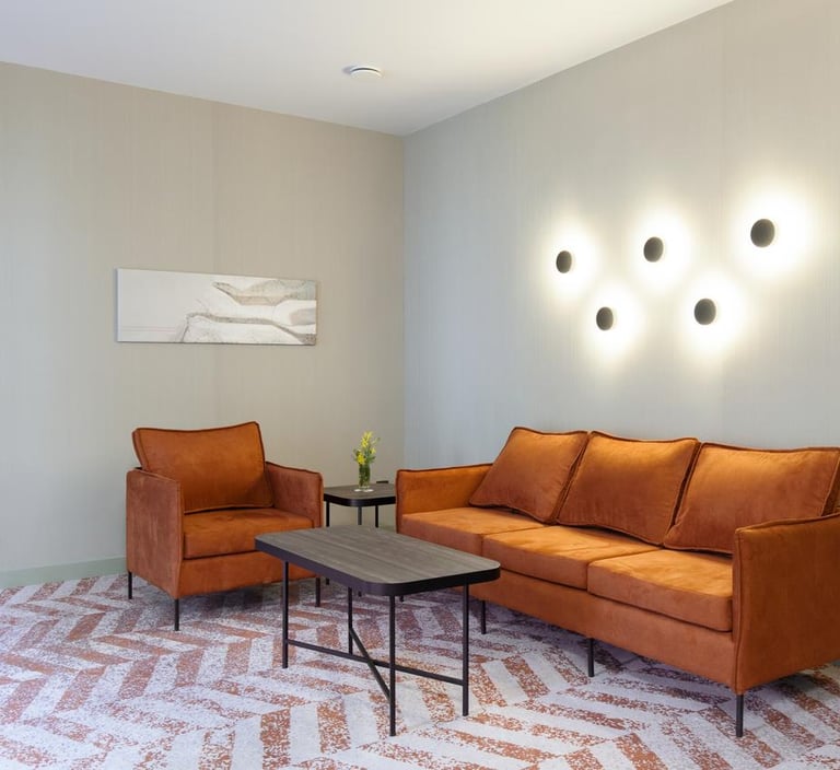 viesbucio koridoriaus interjeras